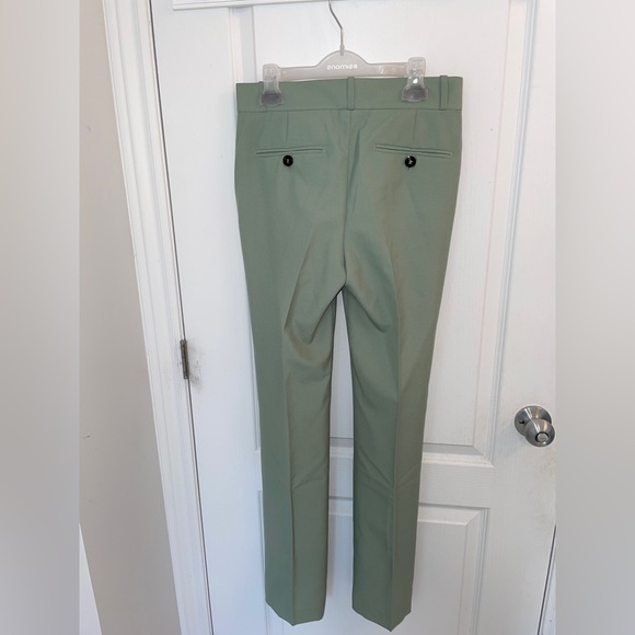 ERNEST W. BAKER PT14 FLARE TROUSERS PASTEL GREEN - Picture 4 of 6